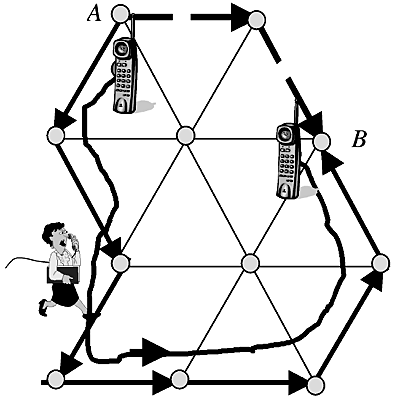 Addressing and Routing in Hexagonal Networks with