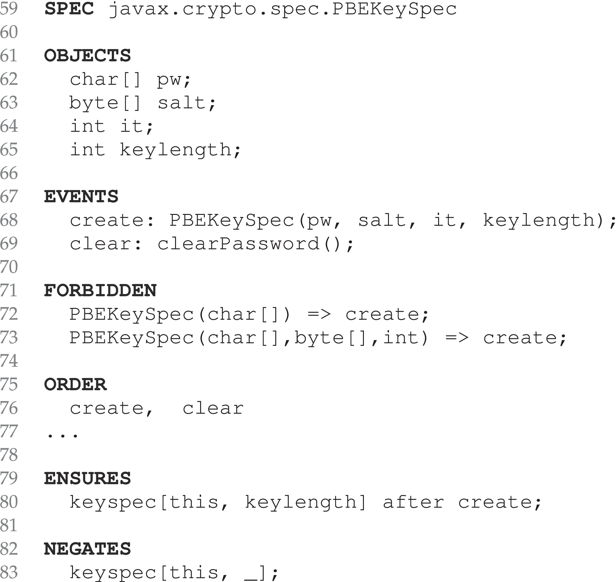 CrySL: An Extensible Approach to Validating the Correct Usage of  Cryptographic APIs